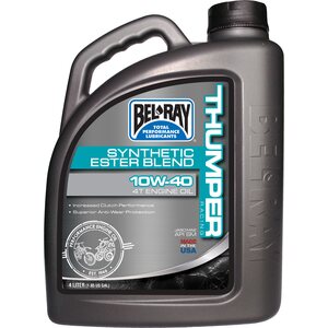 Belray Thumper Racing 10W-40 Synthetic Ester Blend 4T Engine Oil 4L
