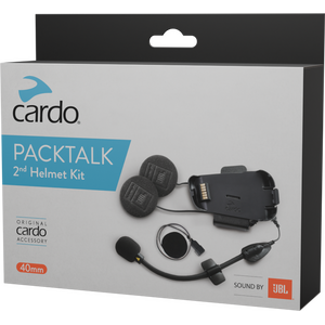 Cardo Packtalk asennussarja JBL kaiuttimilla