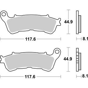 Sbs Jarrupalat 828HS Sintered