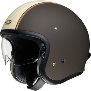 Open-face helmen