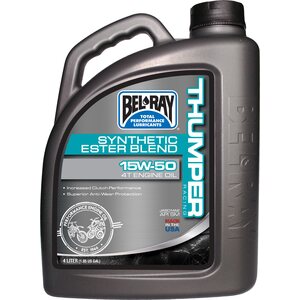 Belray Thumper Racing 15W-50 Synthetic Ester Blend 4T Engine Oil 4L