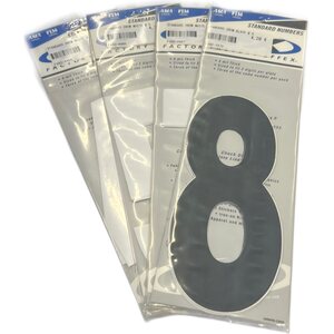 FX numerotarra 15cm, musta, #7