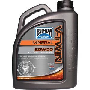 Belray V-Twin 20W-50 Mineral Engine Oil 4L