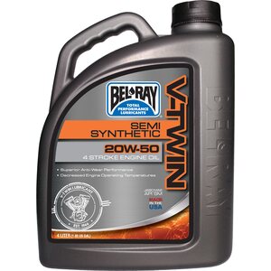 Belray V-Twin 20W-50 Semi-Synthetic Engine Oil 4L