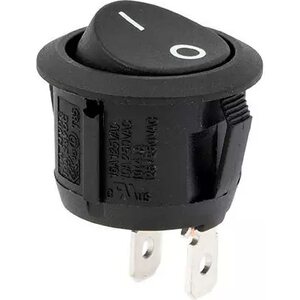 Pyöreä keinukatkaisija ON-OFF (12/24V)