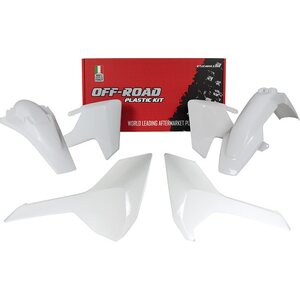 RTech muovisarja Husqvarna TE/FE/TX 125-501 2017-2019 valkoinen