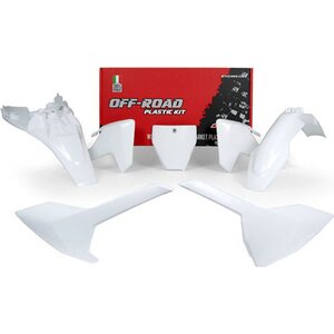 RTech muovisarja Husqvarna TC 85 2018-2024 valkoinen