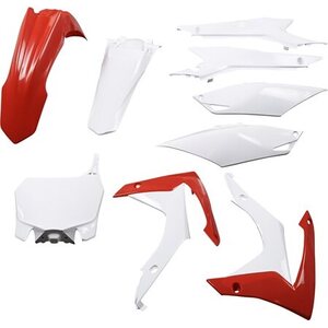 Polisport muovisarja muovisarja Honda CRF 250/450 13-17 punainen-valkoinen