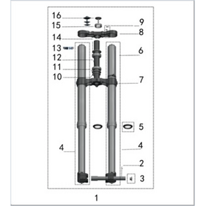 Talaria Sting Furcă față left & right