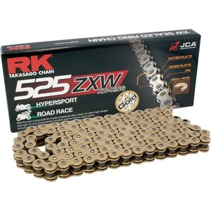 RK GB525ZXW XW-rengasketju+niittilukko 128-lenkkiä