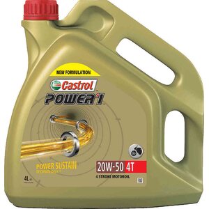 Castrol Power 1 4T 20W-50 Moottoriöljy 4L