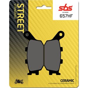 Sbs pastiglie freno 657HF Ceramic