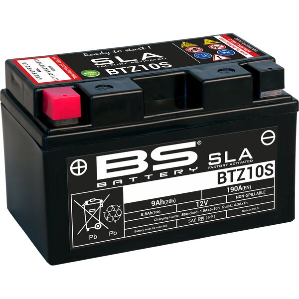 BS Battery akku BTZ10S