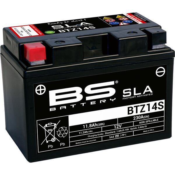 BS Battery akku BTZ14S