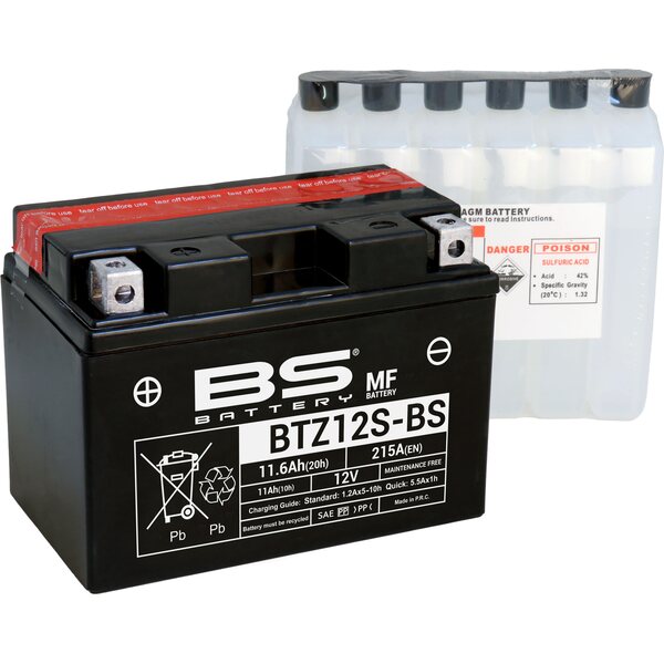 BS Battery akku BTZ12S-BSMF
