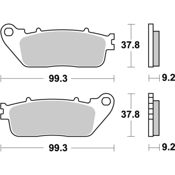 Honda piduriklotsid