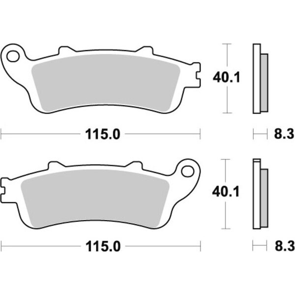 Honda pastiglie freno