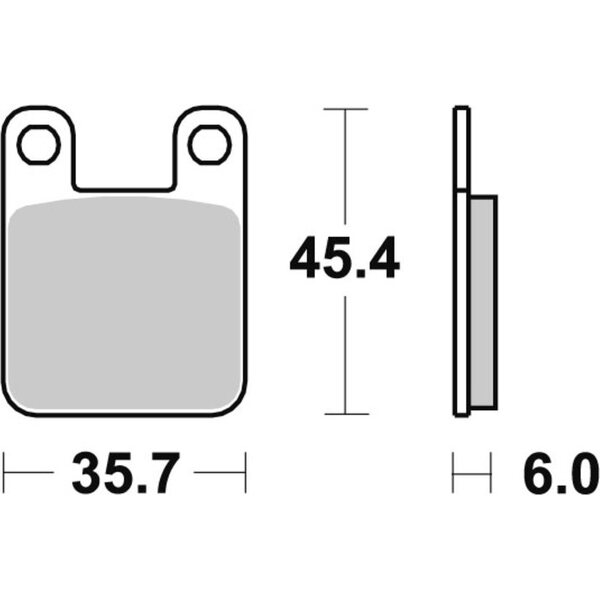 Sbs brzdové destičky 559HF Ceramic