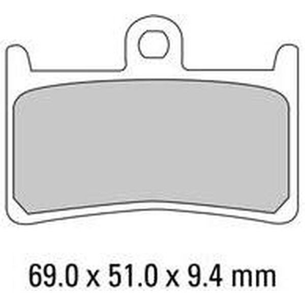 Ferodo ブレーキパッド FDB498P Platinium