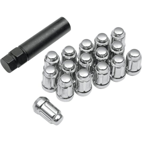 ITP pyöränmutterisarja 12 x 1.50mm 60° kartio Polaris Ranger sis avain 16 kpl