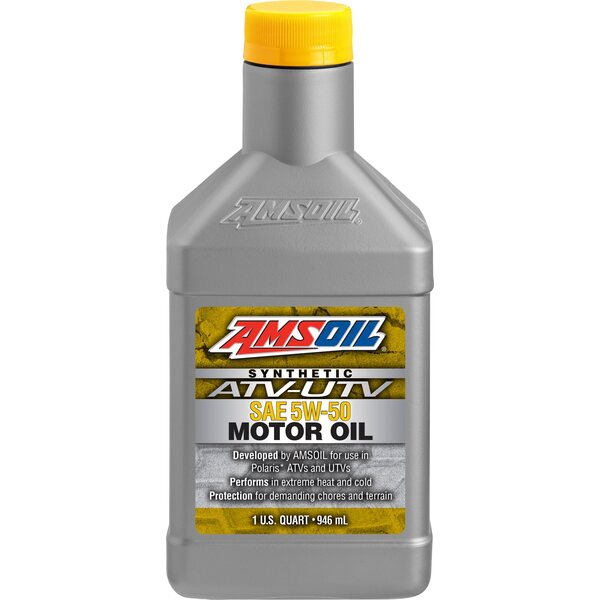 Amsoil ATV/UTV moottoriöljy 5W-50 946ml