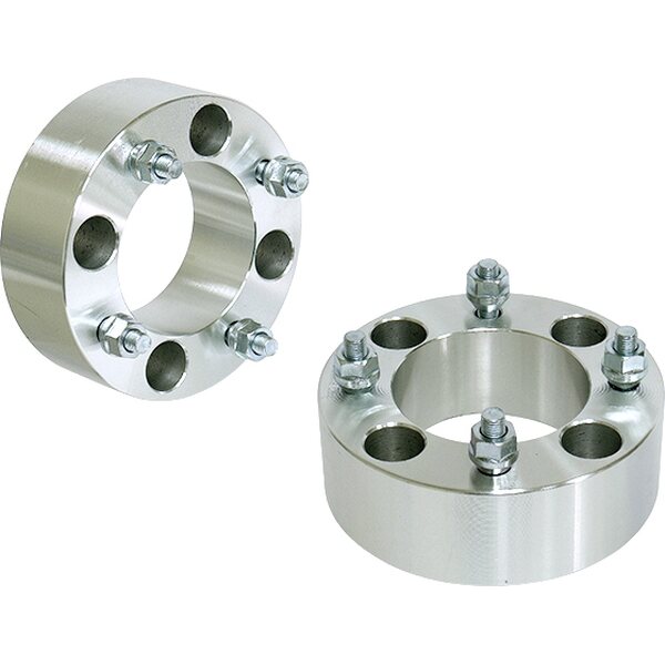 Bronco Wheel spacers ATV 1" 4/156-3/8-24" aluminum