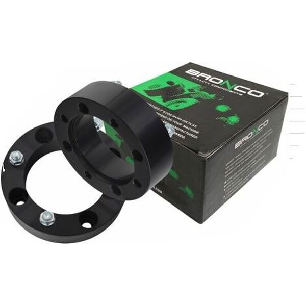 Bronco Wheel spacers ATV 1" 4/156-3/8-24" black
