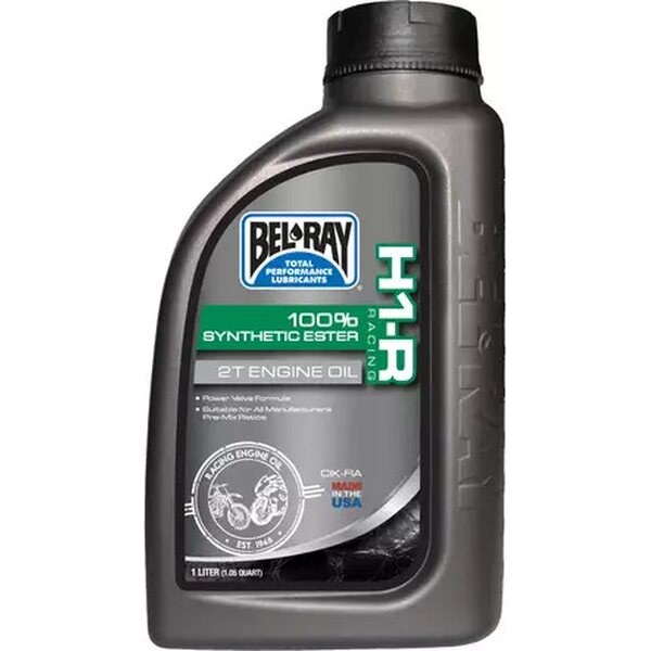 Belray H1-R Racing 100% Synthetic Ester 2T Engine Oil 1L