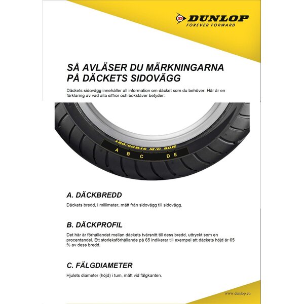 Dunlop D404F 130/90-16 67H TL